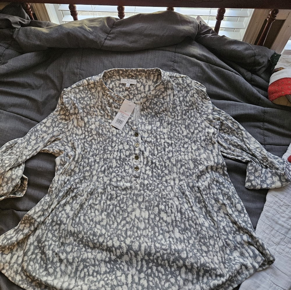 New Directions Long Sleeve Top Size 3X